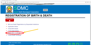 Download West Delhi Birth And Death Certificate