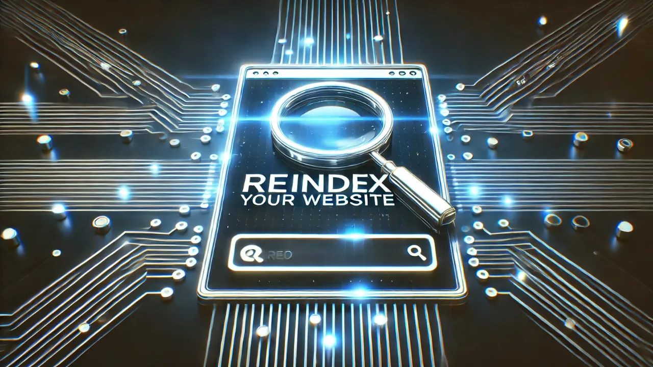 reindex your website
