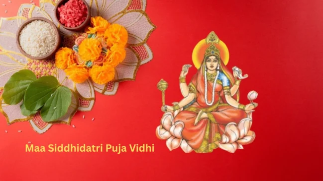 Maa Siddhidatri Puja Vidhi
