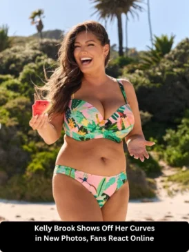 Kelly Brook Shows Off Her Curves in New Photos, Fans React Online