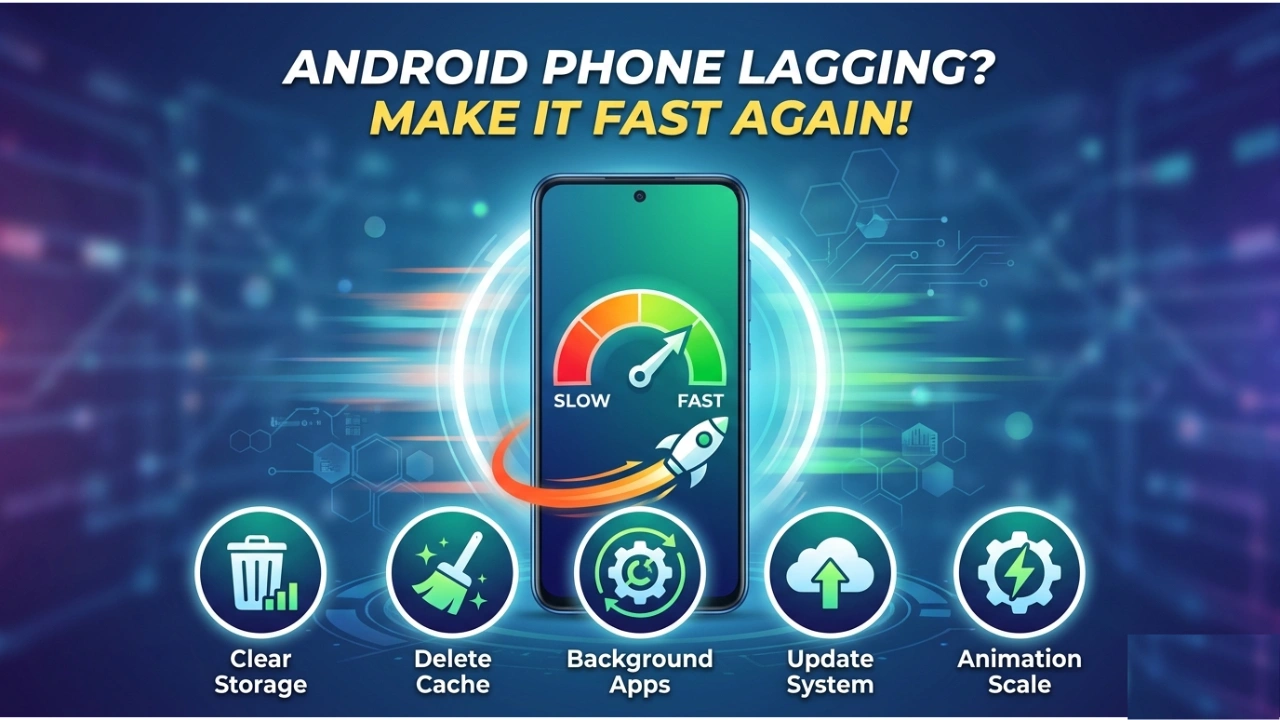 how to fix android phone lagging